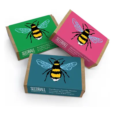 Seedball Bee Boxes - Pack of 3