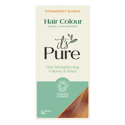 It's Pure Organic Herbal Hair Colour - Strawberry Blonde - 110g