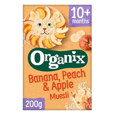 Organix Banana Peach & Apple Muesli - 200g