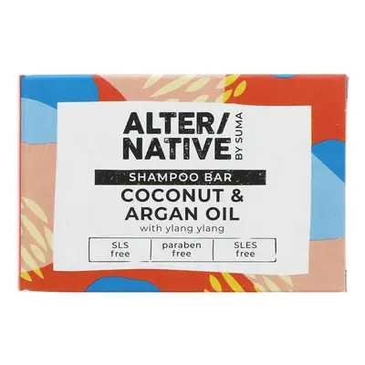 Alternative by Suma Glycerine Shampoo Bar - Coconut & Argan Oil - 90g