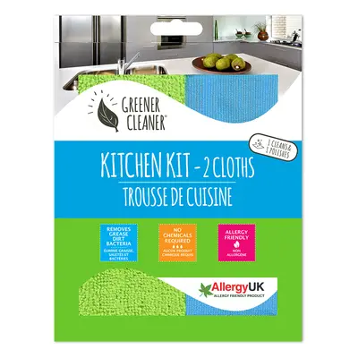 Greener Cleaner Kitchen Cloth Kit - Pack of 2