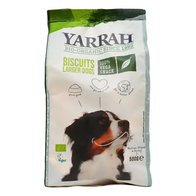 Yarrah Organic Dog Biscuits - Larger Dogs - 500g