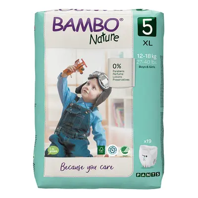 Bambo Nature Training Pants - Junior - Size 5 - Pack of 19