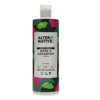 Alternative by Suma Rose & Geranium Body Wash - 400ml