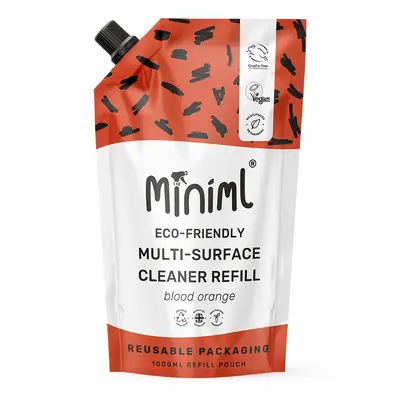 Miniml Multi-Surface Cleaner - Blood Orange - 1L Refill