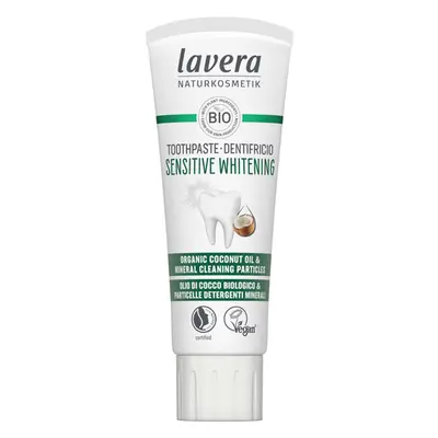 Lavera Sensitive Whitening Toothpaste - with Fluoride - 75ml