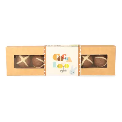 Cocoa Loco Hot Cross Bun Truffles - 100g