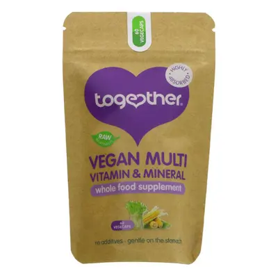 Together Health Vegan Multi Vitamin & Mineral - 60 Capsules