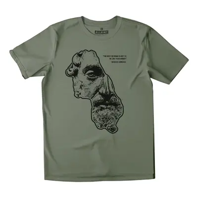 All Riot Marcus Aurelius Organic T-Shirt - Khaki