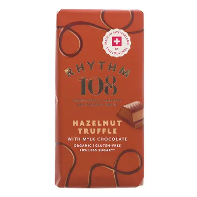 Rhythm 108 Hazelnut Truffle Bar - 100g