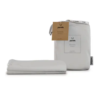 Panda Pure White Bamboo Pillowcases - Pack of 2