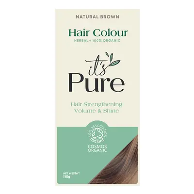 It's Pure Organic Herbal Hair Colour - Natural Brown - 110g