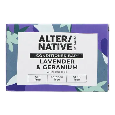 Alternative by Suma Conditioner Bar - Lavender & Geranium- 90g