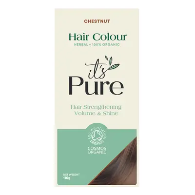 It's Pure Organic Herbal Hair Colour - Chestnut - 110g