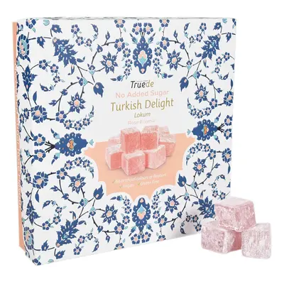 Truede No Added Sugar Turkish Delight - Rose - 110g