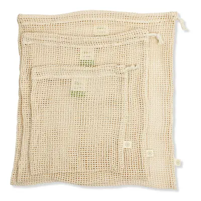 A Slice of Green Recycled Cotton Mesh Produce Bag - Variety Pack of 3