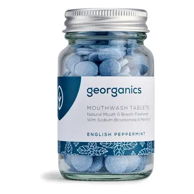 Georganics Mouthwash Tablets - English Peppermint - 180 Tabs