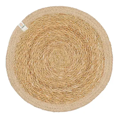 Round Seagrass & Jute Tablemat