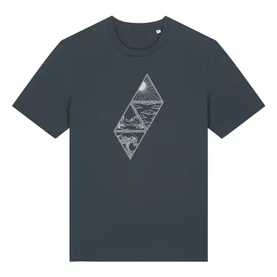 Frank & Faith The Elements T-Shirt - India Ink Grey