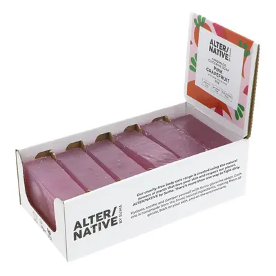 Alternative by Suma Glycerine Soap - Pink Grapefruit & Aloe- 6 x 90g