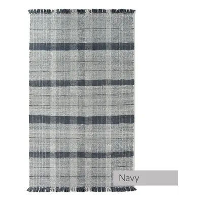 Highland Check Recycled Rug - 120x170cm