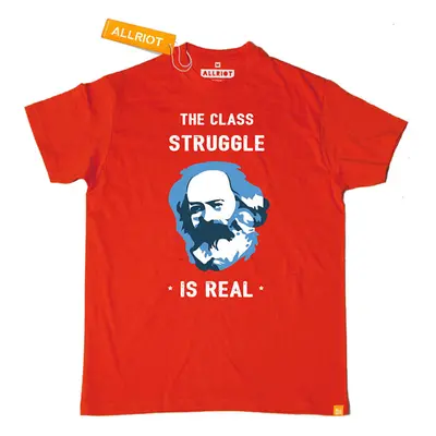 All Riot 'Class Struggle is Real' Organic T-Shirt