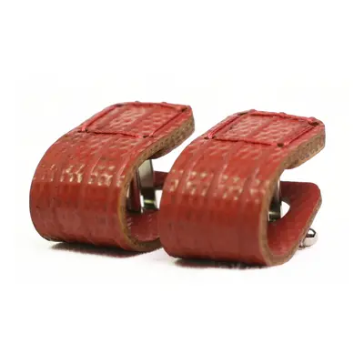 Elvis & Kresse Reclaimed Firehose Wraparound Cufflinks