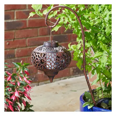 Osman Flaming Solar Lanterns - 2pk