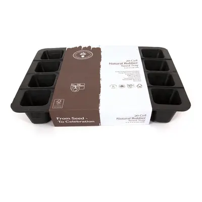 Natural Rubber Seed Tray - 20 Cell