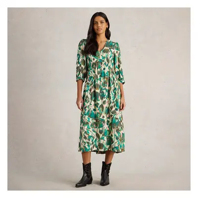 White Stuff Lucy Midi Dress - Green