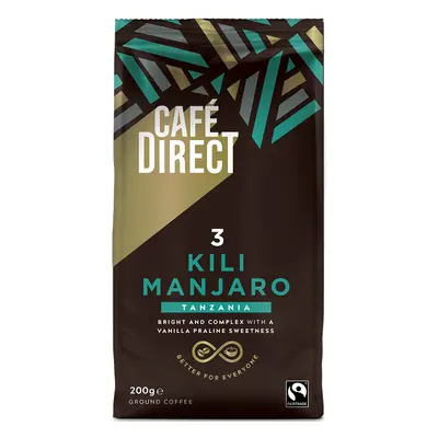 Cafédirect Fairtrade Kilimanjaro Fresh Ground Coffee - 200g