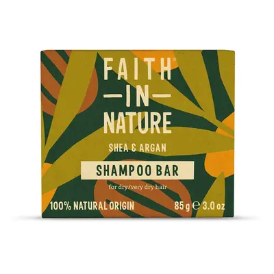 Faith in Nature Shea & Argan Shampoo Bar - 85g