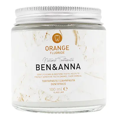 Ben & Anna Natural Toothpaste with Fluoride - Orange - 100ml