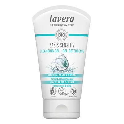 Lavera Basis Sensitive Cleansing Gel for Normal & Combination Skin - 125ml