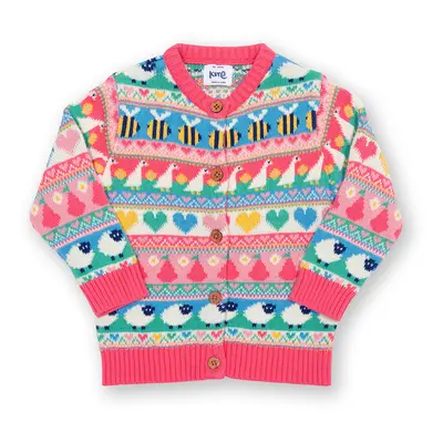 Kite Kaleidoscope Cardi - Pink