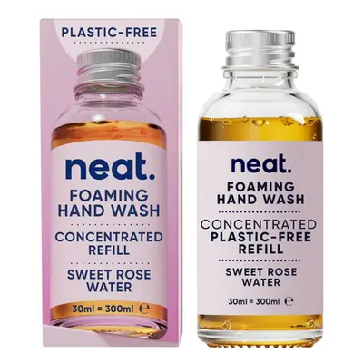 Neat. Foaming Handwash Refill - Sweet Rose Water - 30ml