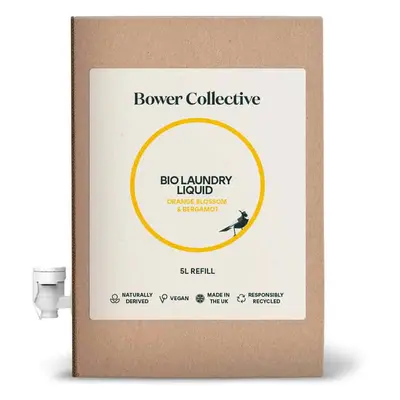 Bower Collective Bio Laundry Liquid - Orange Blossom & Bergamot Refill - 5L