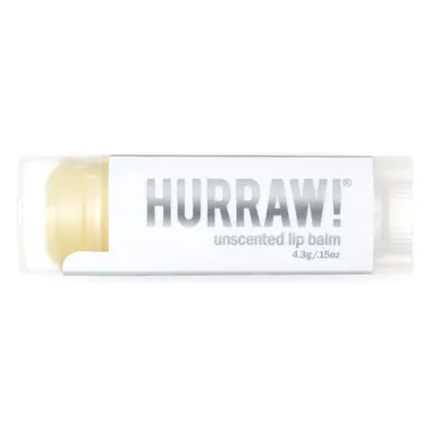 Hurraw! Organic Vegan Lip Balm - Unscented - 4.3g