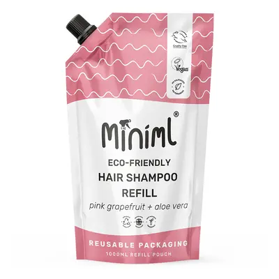 Miniml Hair Shampoo - Pink Grapefruit - 1L Refill