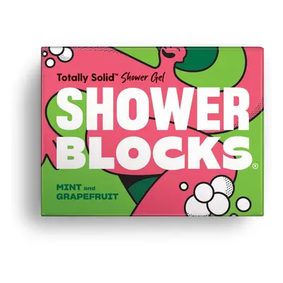 Shower Blocks Solid Shower Gel - Mint & Grapefruit - 100g