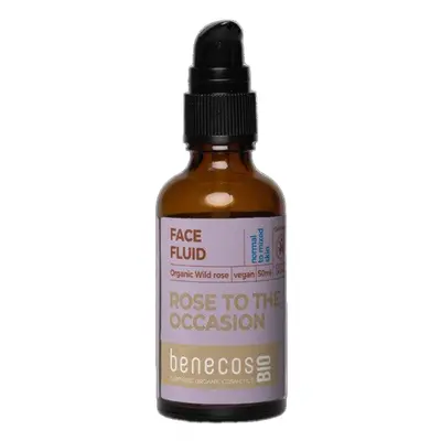 Benecos BIO Face Fluid - Wild Rose - 50ml