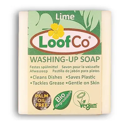 LoofCo Palm Oil Free Washing-Up Soap Bar - Lime - 100g