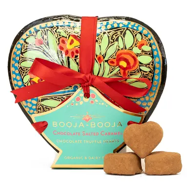 Booja Booja Chocolate Salted Caramel Truffle Hearts Gift Box - 115g