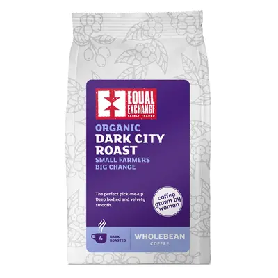 Equal Exchange Dark Roast Organic Coffee Beans 200g