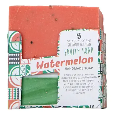 Fair Trade Fruity Soap Bar - Watermelon - 100g