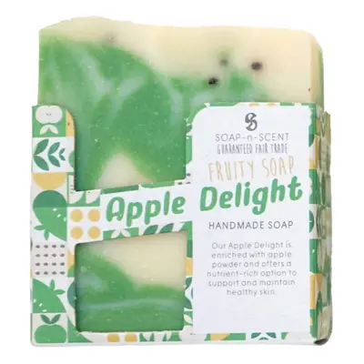 Fair Trade Fruity Soap Bar - Apple Delight - 100g