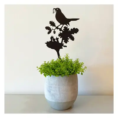 A Blackbird Sang Indoor Pot Stem - Blackbird