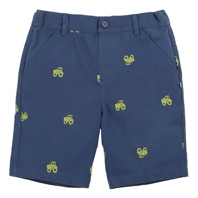 Frugi Bryn Embroidered Tractor Shorts