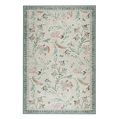 Hug Rug Eco-Washable English Floral Rug - 185 x 275cm