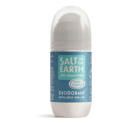 Salt of the Earth Natural Deodorant Refillable Roll-on - Ocean & Coconut - 75ml